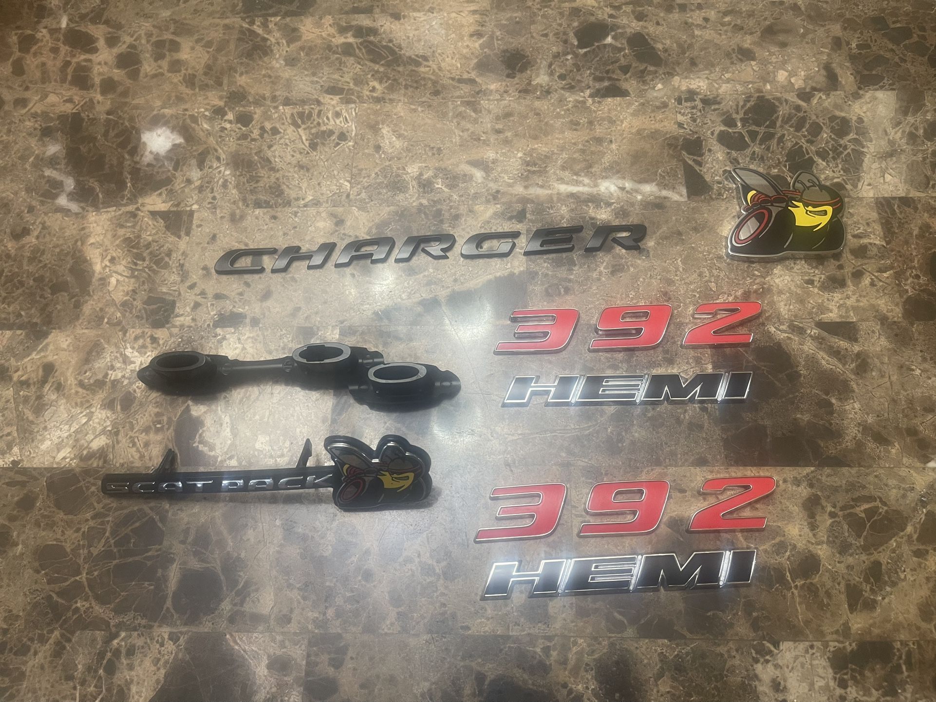 Dodge Charger Scat Pack Badge Set