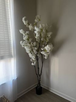 6 Ft tall Faux Cherry Blossom Tree