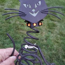Partylite Stones The Cat  Tealight Holder