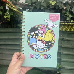 sanrio notebook 