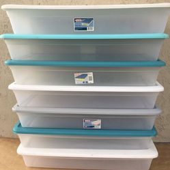 41qt clear plastic storage container