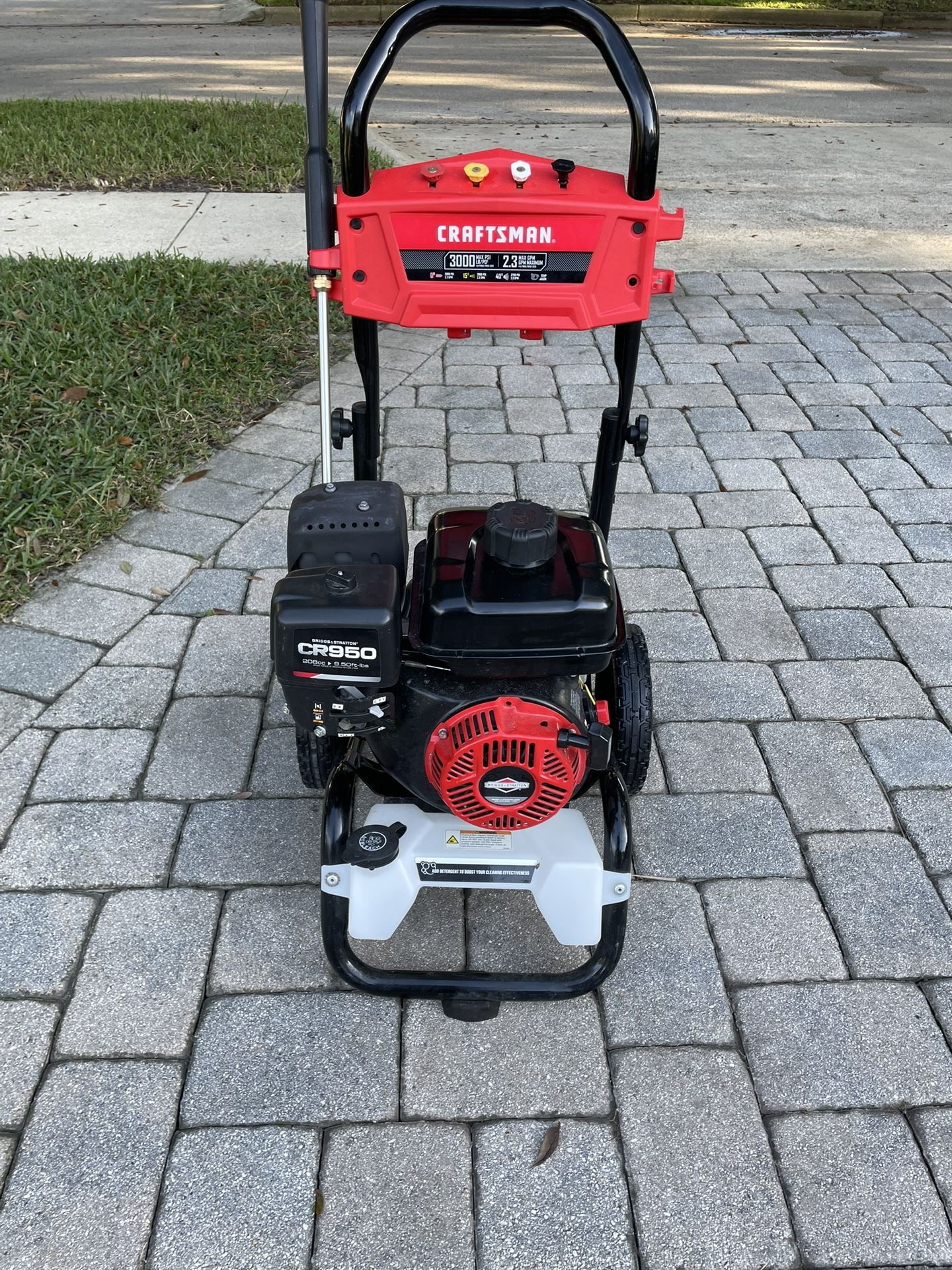 Craftsman 3400psi Pressure Washer Like New