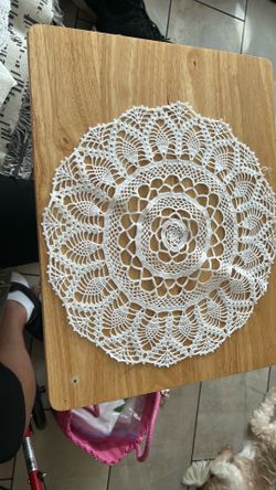 Crochet doilies set of 3
