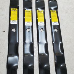 4 riding mower blades