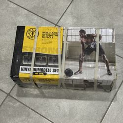Golds Gym 40 LBS Dumbbell Set - NEW