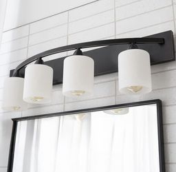 Oil Rubbed Bronze 4 Light Vanity