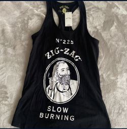 New Zig Zag Tank Top Size Large 