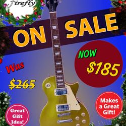 Firefly FF-LPS Gold Top 6-string Electric Guitar****ON SALE****