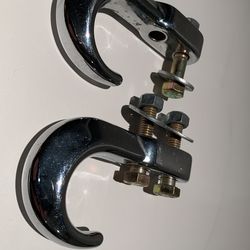 Chrome Tow Hooks - New, but a little rust