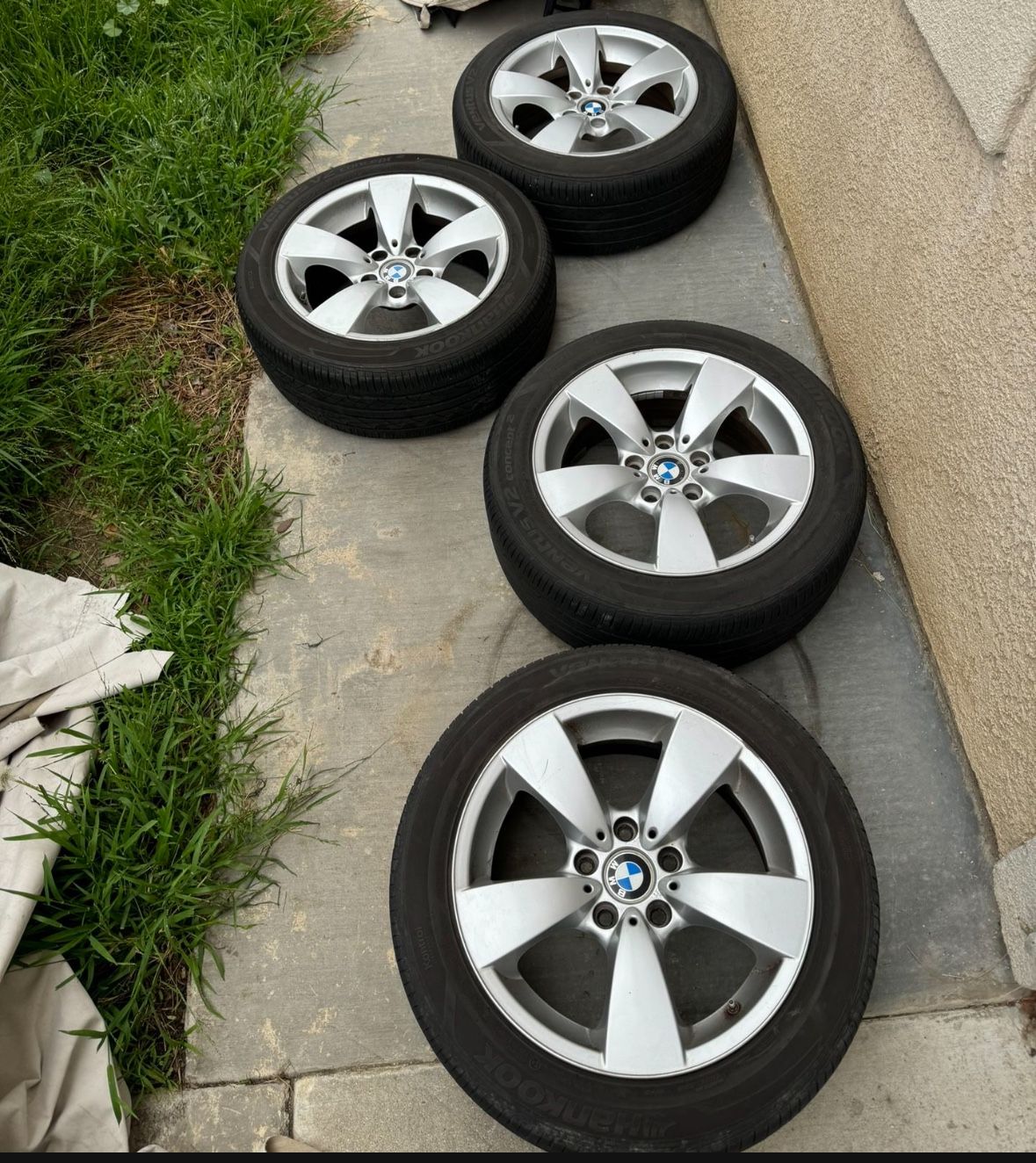 Bmw 17" Allow Rims Wheelset with Tires