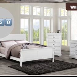 Wow!! 4-Pc Bedroom Sale:   ▶️   Bed-> Nightstand -> Dresser -> Mirror 