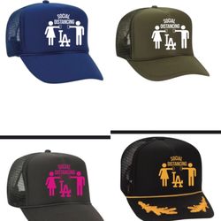 LA!!!!!! Social distancing trucker hat