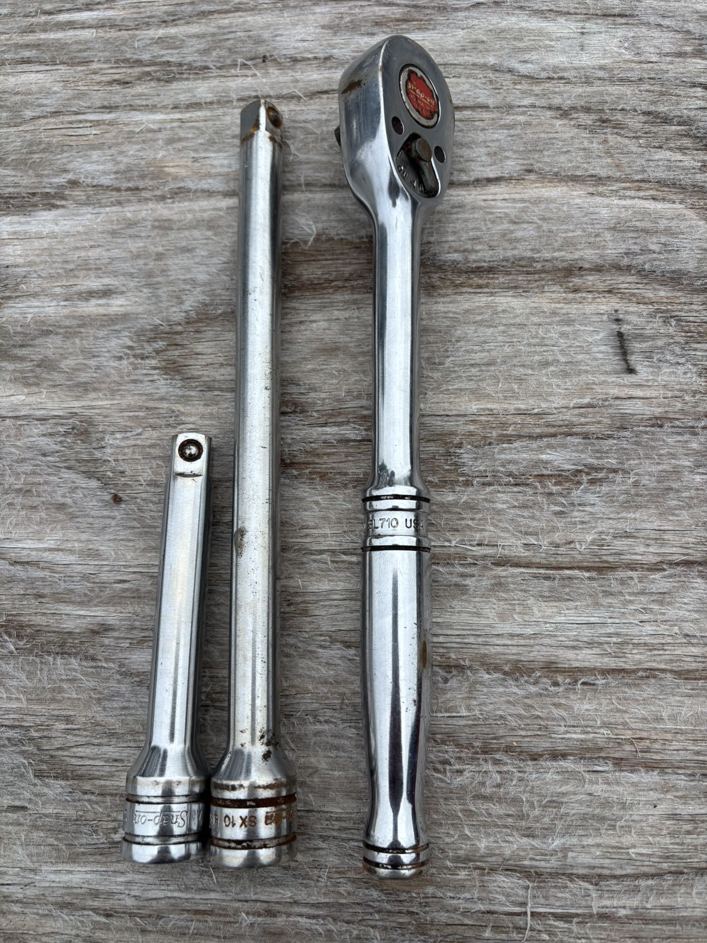 snap on 1/2” ratchet and extension
