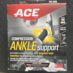 ACE ankle brace / compression support  S/M