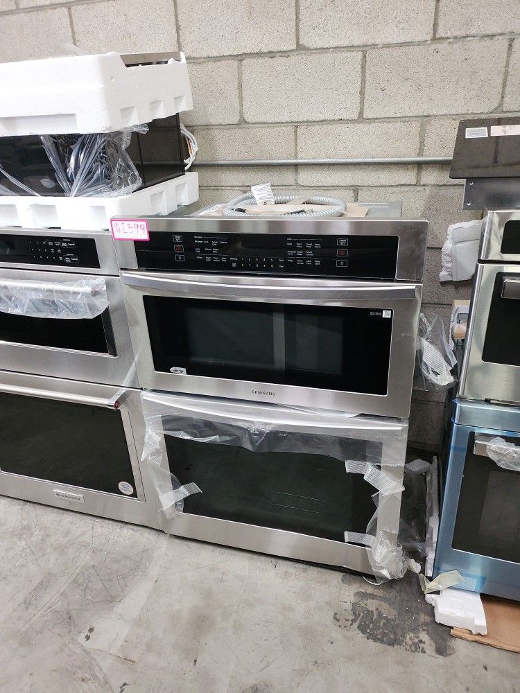 Samsung 30" Combination Microwave/oven Stainless Steel New 