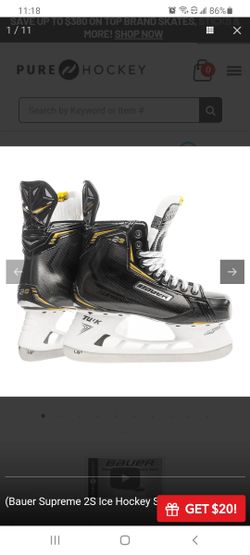 Bauer 2s Supreme size 10D