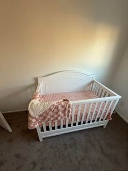 Brand new white crib