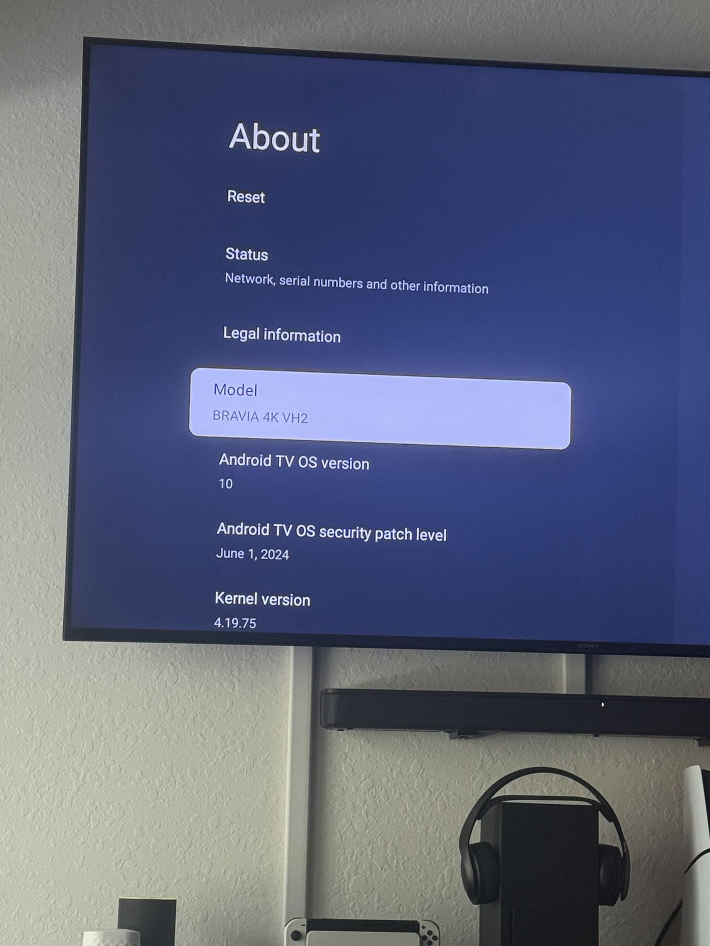 Sony Bravia 4k Vh2