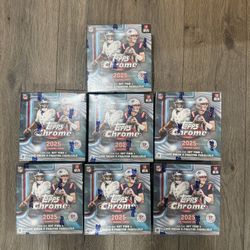 Topps Chrome Football 2025 Mega Box (X7)