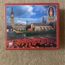 1000 Piece MB Big Ben Jigsaw Puzzle Of Big Ben