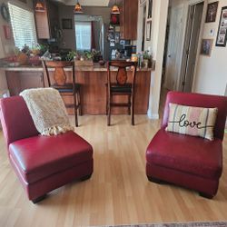 2 Accent Chairs 