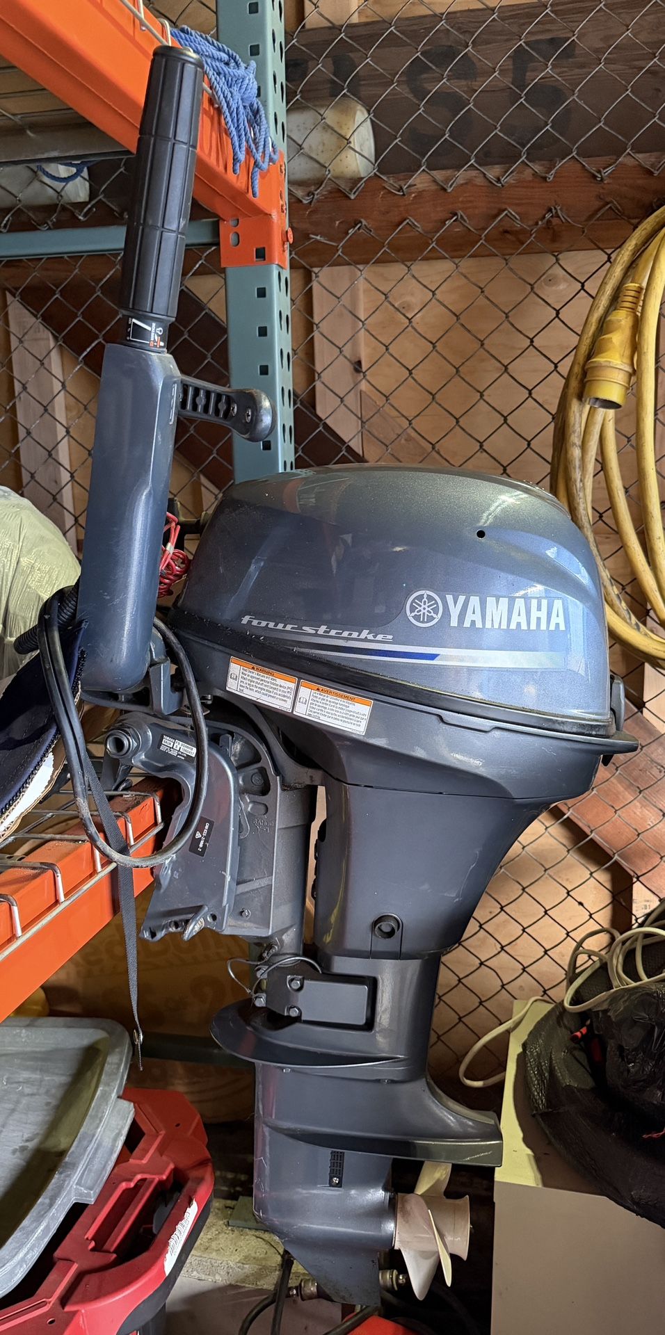Yamaha 9.9 hp outboard motor