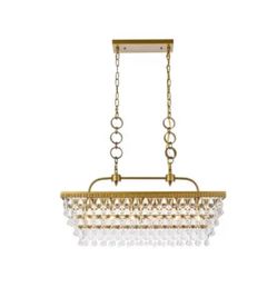 Crystal Chandelier 32”