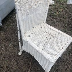 Vintage Wicker Chair