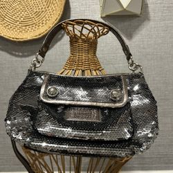 Coach Poppy Sequin Bag 