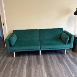 Moving Sale! Green Futon