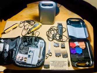 Wahl clippers and trimmer set