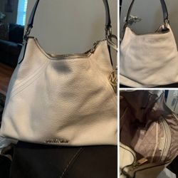 Michael Kors, all leather bag medium, like new others listed