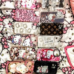 Hello Kitty IPhone 14 ProMax Phone Cases $5