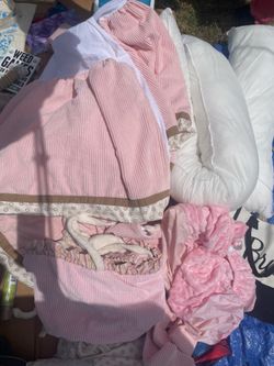 Crib bedding & bedskirt