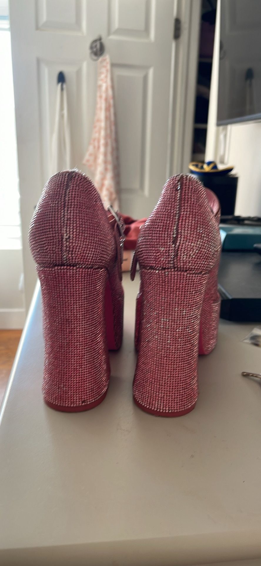 DollsKill Pink platform Heels
