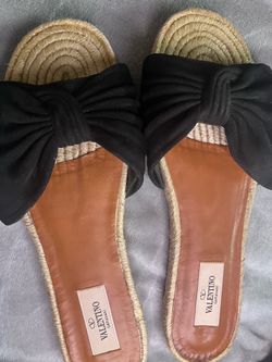 valentino flats size 10