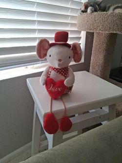 Valentine's Day Mouse Stuffed Plush Toy