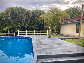 Composite Deck For Pool