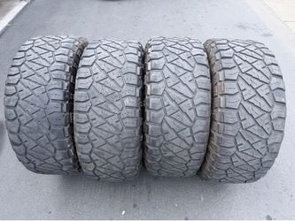 (4) 35x12.50R18 Nitto Ridge Grappler