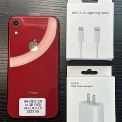 iPhone XR 64GB Red Unlocked