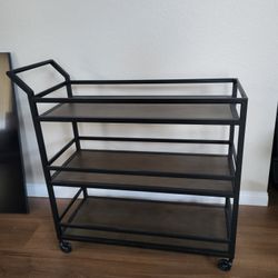 Bar/ Kitchen Rolling cart
