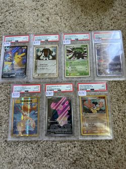 Pokemon PSA Slab Lot (rare)