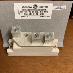 Insulated Groundable Neutrals