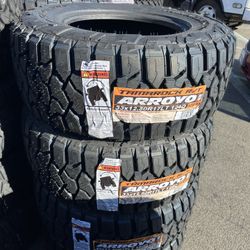 Vendo 33/12.50/R17 Arroyo Las 4 Llantas Las 4 Arroyo Por $640