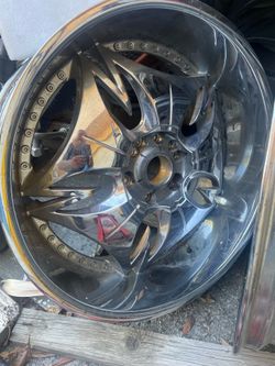 24” DUB RIMS GOOD CONDITION