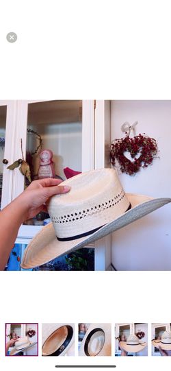 Supreme Quality Alamo Hats Iron Weave USA 7 1/4 Mexico 58 Western Cowboy Hat