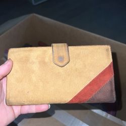 wallet and check book