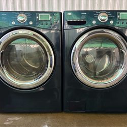 LG washer and gas dryer