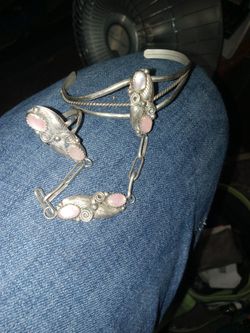 Vintage Slave Bracelet Or Ball And Chain Bracelet