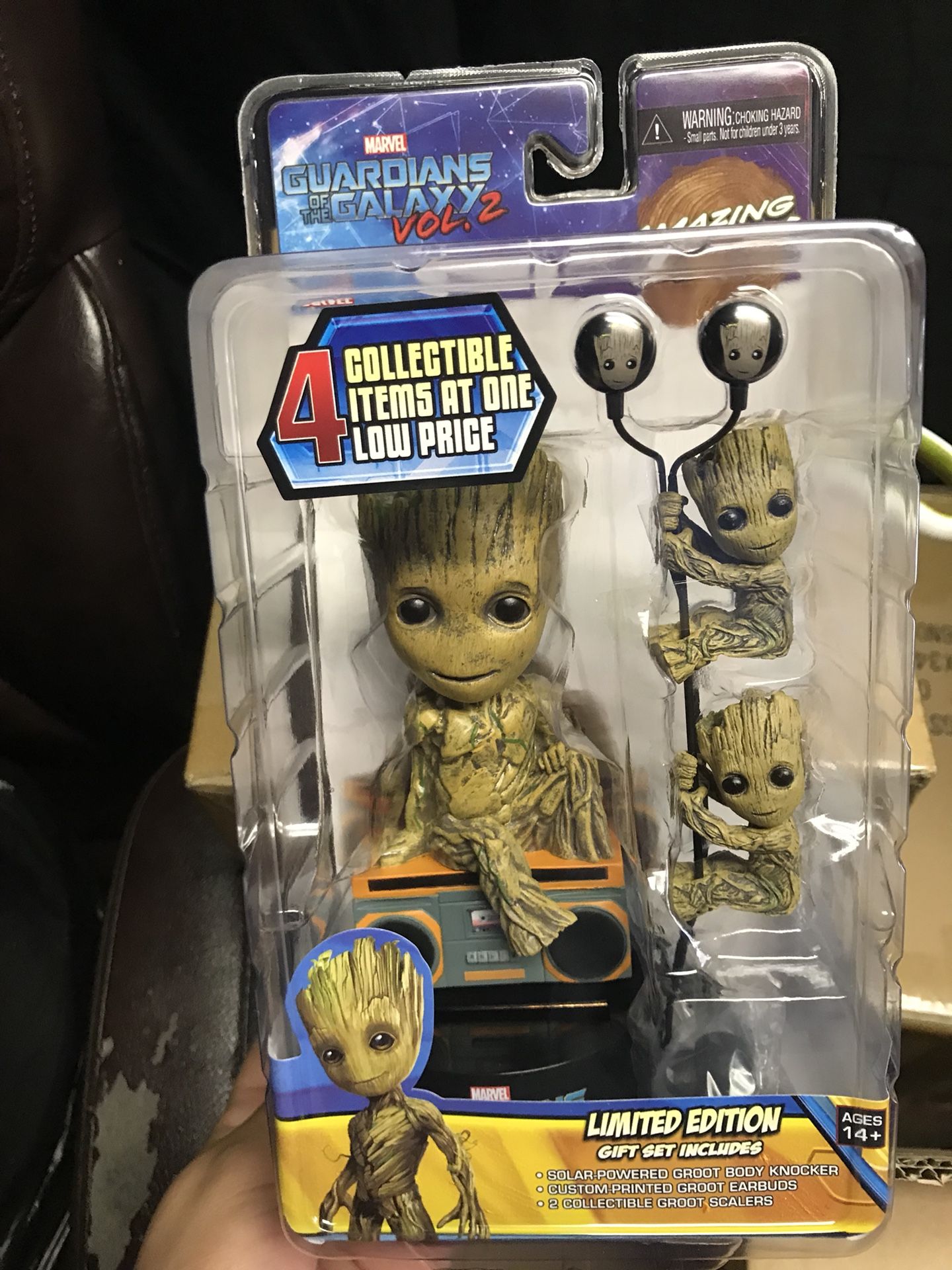 Groot gift set guardians of the galaxy headphones